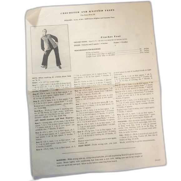 VINTAGE 1942 CHADWICK's Red Heart Woolies For Babies Book 178- 24 Pgs. - Picture 14 of 14